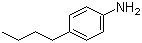 4-正丁基苯胺分子结构 (CAS 104-13-2)