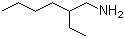structure of CAS# 104-75-6, 2-Ethylhexylamine