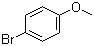 4-Bromoanisole molecular structure (CAS 104-92-7)