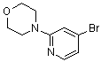 structure of CAS# 1040377-12-5, 4-(4-Bromo-2-pyridinyl)morpholine