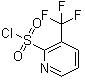 3-(Trifluoromethyl)-2-pyridinesulfonyl chloride molecular structure (CAS 104040-75-7)