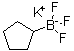 structure of CAS# 1040745-70-7, Potassium cyclopentyltrifluoroborate