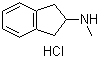 structure of CAS# 10408-85-2, N-Methylindan-2-amine hydrochloride