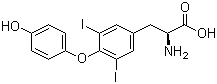 3,5-二碘-L-甲状腺素分子结构 (CAS 1041-01-6)