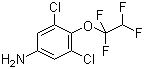 CAS 登录号：104147-32-2, 3,5-二氯-4-(1,1,2,2-四氟乙氧基)苯胺