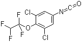 CAS 登录号：104147-33-3, 3,5-二氯-4-(1,1,2,2-四氟乙氧基)苯基异氰酸酯