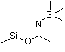 structure of CAS# 10416-59-8, N,O-Bis(trimethylsilyl)acetamide