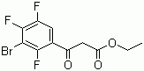 CAS 登录号：104222-46-0, 3-溴-2,4,5-三氟苯甲酰乙酸乙酯