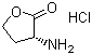 structure of CAS# 104347-13-9, (R)-(+)-alpha-Amino-gamma-butyrolactone hydrochloride