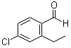 structure of CAS# 1043500-82-8, 4-Chloro-2-ethylbenzaldehyde