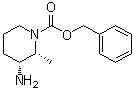 CAS # 1044641-49-7, (2R,3R)-Benzyl 3-amino-2-methylpiperidine-1-carboxylate