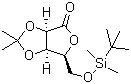 CAS 登录号：1044813-00-4, 5-O-[(叔丁基)二甲基硅基]-2,3-O-(1-甲基亚乙基)-L-来苏糖酸 gamma-内酯
