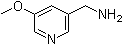structure of CAS# 1044919-31-4, 5-Methoxy-3-pyridinemethanamine