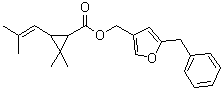 Resmethrin molecular structure (CAS 10453-86-8)