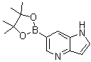 structure of CAS# 1045855-91-1, 1H-吡咯并[3,2-b]吡啶-6-硼酸频哪醇酯