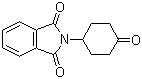 structure of CAS# 104618-32-8, 4-邻苯二甲酰亚氨基环己酮