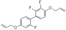 CAS 登录号：1046758-96-6, 2,2',3-三氟-4,4'-二(2-丙烯-1-基氧基)-1,1'-联苯
