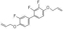 CAS # 1046758-97-7, 2,3,3'-Trifluoro-4,4'-bis(2-propen-1-yloxy)-1,1'-biphenyl