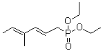 CAS # 104701-95-3, [(2E,4E)-4-Methyl-2,4-hexadienyl]phosphonic acid diethyl ester