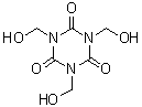 1,3,5-三(羟基甲基)-1,3,5-三嗪-2,4,6(1H,3H,5H)-三酮分子结构 (CAS 10471-40-6)