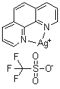 CAS 登录号：1049012-31-8, (1,10-菲咯啉)银三氟甲烷磺酸盐