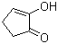 2-Hydroxy-2-cyclopenten-1-one molecular structure (CAS 10493-98-8)