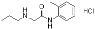 CAS 登录号：1049712-77-7, N-(2-甲基苯基)-2-(丙基氨基)-乙酰胺盐酸盐