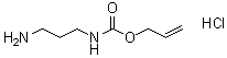 Allyl N-(3-aminopropyl)carbamate hydrochloride molecular structure (CAS 1049721-72-3)