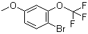 1-Bromo-4-methoxy-2-(trifluoromethoxy)benzene molecular structure (CAS 1049730-84-8)