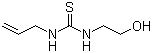 structure of CAS# 105-81-7, 1-Allyl-3-(2-hydroxyethyl)-2-thiourea