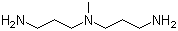 structure of CAS# 105-83-9, N,N-Bis(3-aminopropyl)methylamine