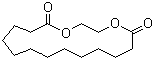 structure of CAS# 105-95-3, Ethylene brassylate