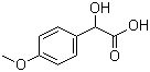 structure of CAS# 10502-44-0, 4-Methoxymandelic acid