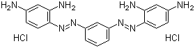CAS # 1052-38-6, Bismarck Brown Y, 4,4'-[1,3-phenylenebis(azo)]bisbenzene-1,3-diamine