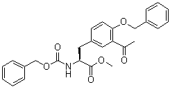 CAS 登录号：105205-69-4, 3-乙酰基-N-[苄氧羰基]-O-(苄基)-L-酪氨酸甲酯