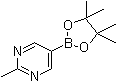 2-Methylpyrimidine-5-boronic acid pinacol ester molecular structure (CAS 1052686-67-5)