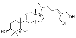 CAS 登录号：105300-28-5, 灵芝酮三醇