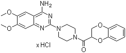 CAS 登录号：105314-71-4, 盐酸多沙唑嗪