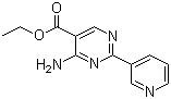 CAS 登录号：1053656-10-2, 4-氨基-2-(3-吡啶基)-5-嘧啶羧酸乙酯