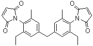 structure of CAS# 105391-33-1, 1Bis(3-methyl-5-ethyl-4-maleimidophenyl)methane
