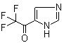 CAS # 105480-28-2, 2,2,2-Trifluoro-1-(1H-imidazol-5-yl)ethanone