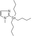 structure of CAS# 105494-69-7, 2-(Tributylstannanyl)-1-methyl-1H-imidazole