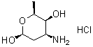 CAS # 105497-63-0, 3-Amino-2,3,6-trideoxy-beta-L-lyxo-hexopyranose hydrochloride