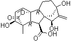 15beta-Hydroxy Gibberellin A3 molecular structure (CAS 105593-18-8)