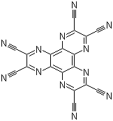 structure of CAS# 105598-27-4, 2,3,6,7,10,11-六氰基-1,4,5,8,9,12-六氮杂苯并菲
