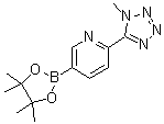CAS # 1056039-85-0, 2-(1-Methyl-1H-tetrazol-5-yl)-5-(4,4,5,5-tetramethyl-1,3,2-dioxaborolan-2-yl)pyridine