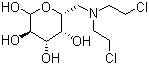 CAS 登录号：105618-02-8, 加莫司汀, 6-(双(2-氯乙基)氨基)-6-脱氧-D-吡喃半乳糖苷