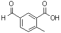 structure of CAS# 105650-34-8, 5-Formyl-2-methylbenzoic acid