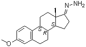 CAS # 105663-60-3, 3-Methoxyestra-1,3,5(10)-trien-17-one hydrazone