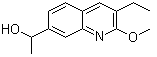 CAS # 1056892-07-9, 3-Ethyl-2-methoxy-alpha-methyl-7-quinolinemethanol